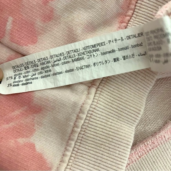 Disney + Zara Be Like Minnie Mouse “Glow Everyday”Sweatshirt (3-4) Years Tye-Dye - Picture 7 of 7